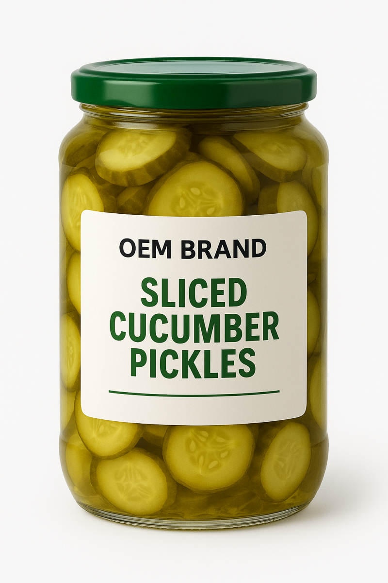 Sliced Cucumber Pickles